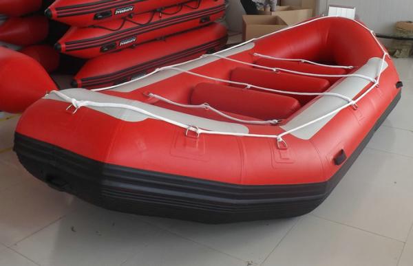 Red Sport Whitewater Inflatable Drift Boat 5 Person Inflatable Boats