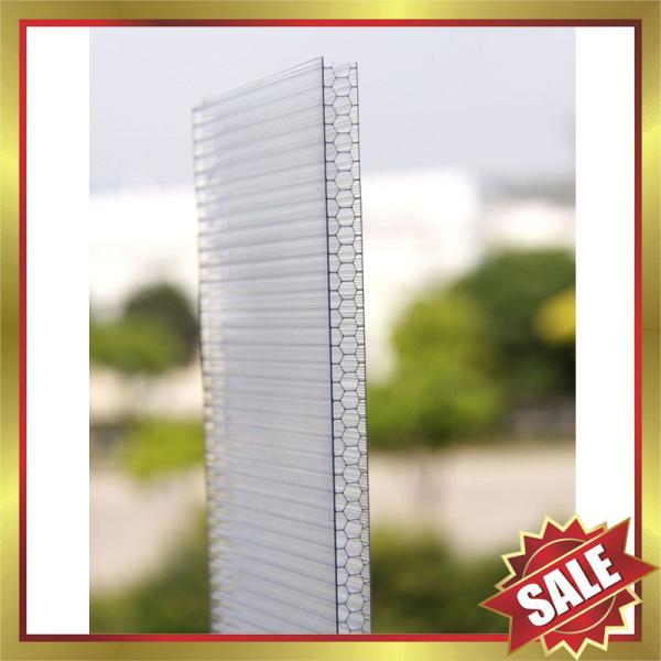 Honeycomb PC sheet,honeycomb polycarbonate sheet, hollow PC sheet,cell polycarbonate board,great greenhouse product!