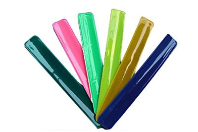 Sports Event Reflective Slap Bands Waterproof Protection 30*300mm Normal Size