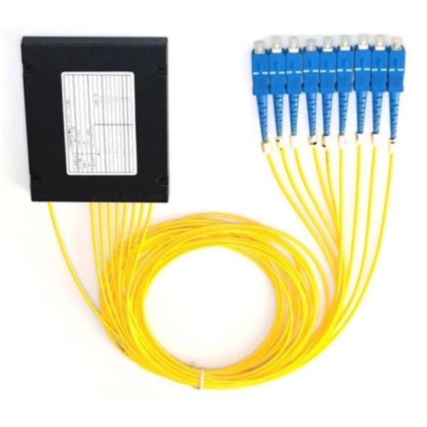1 * 8-управляемый ABS Box SC APC UPC Multiplexer FTTH Optical PLC Splitter для волокна GPON EPON