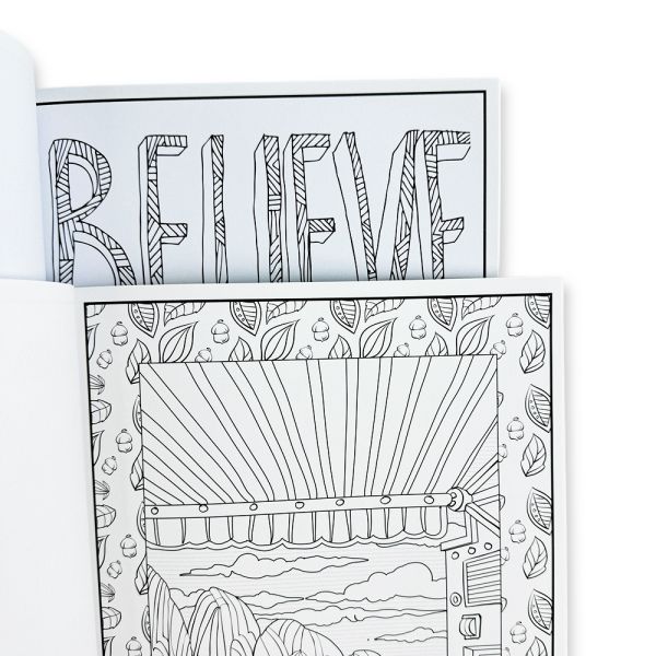 Detachable Customized Coloring Book Personalized Colorful Coloring Book With Tearing Line