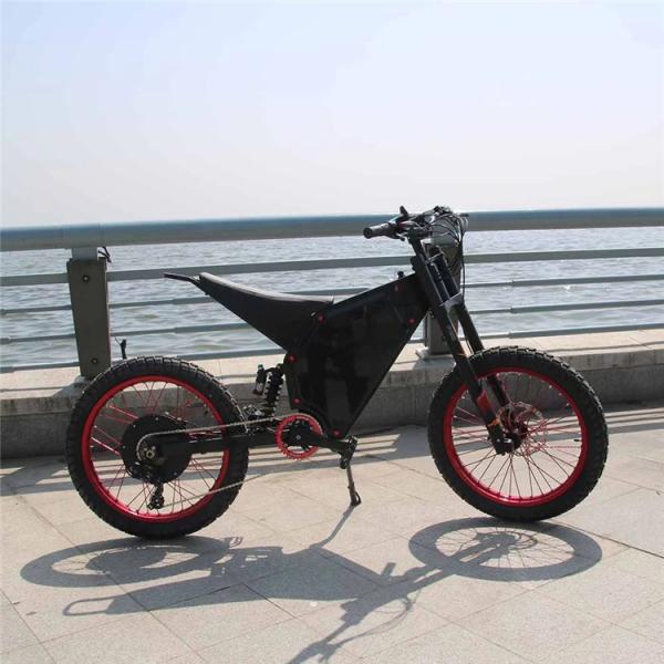 Full Suspension Powerful Ebike 72V 3000W With 45mm Magnet Hub Motor
