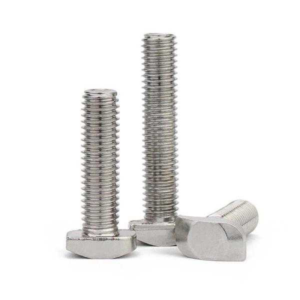 Stainless Steel T Head Bolts DIN Standard Aluminum Head Bolts