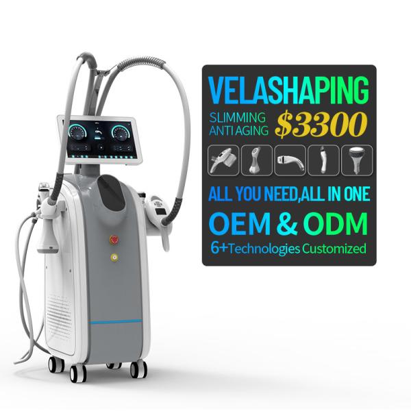 Cellulite Removal Rf Skin Tightening Equipment , 70kpa Rf Body Slimming Machine