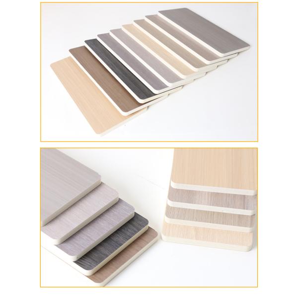 Panneaux en bois de placage en bois de grain de charbon de bois d'administration de panneau en bambou de mur