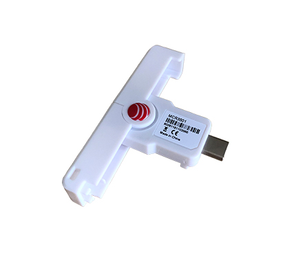 MCR3501C SmartFold tiny mobile contact smart card reader with USB Type C interface, for contact cards ISO7816
