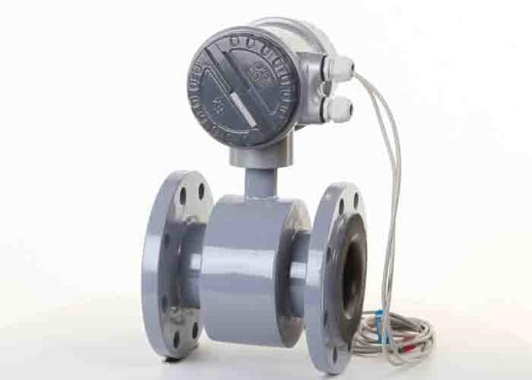 Electromagnetic Slurry Flow Meter 50 - 1200 Mm With 220v Ac / 24v Dc Power Supply
