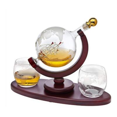Produtos de vidro Custom Clear Frosted 750ml 500ml 100ml Vodka Brandy Whisky Botella de vidro