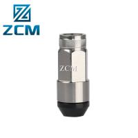 Ra 0,8 porcas de aço inoxidável do talão das peças automotivos do CNC do revestimento da aspereza
