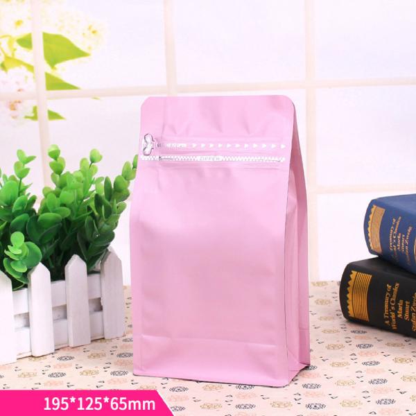 Food Grade Powder Packaging Plastic Reusable Aluminum Foil Zip Lock Bag