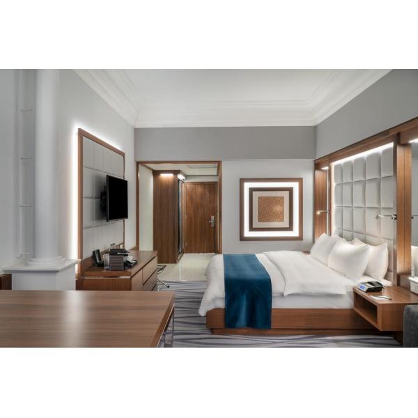 Мебель комнаты прожития гостиницы грецкого ореха современного дизайна деревянная