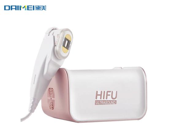 Mini HIFU Facial Machine Skin Tightening Ultrasound Facial Machine For Home