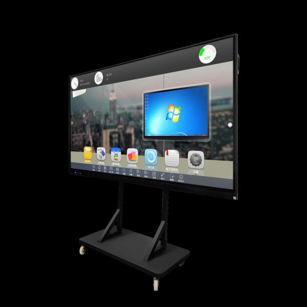 86-Inch Android LCD Interactive Smart Board with White LCD and Black Frame for School & Office Touch Screen Digital Board