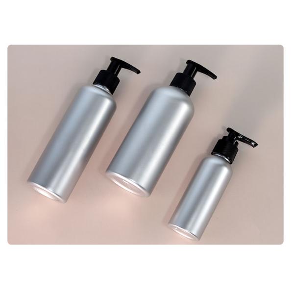 Emballage de luxe pour cheveux 100ml 240ml 250ml Bouteille de shampooing cosmétique en plastique noir dur rechargeable avec pompe à lotion