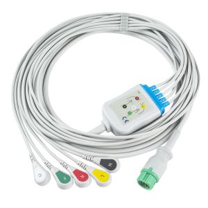 Mindray Datascope 040-000963-00 EA6252B ECG Cables and Leadwires 12pin Connector