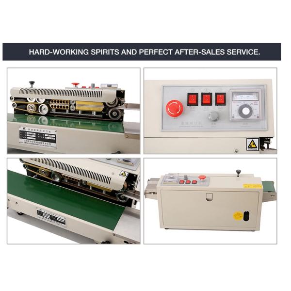 Multifunctional automatic continuous plastic film sealing machine