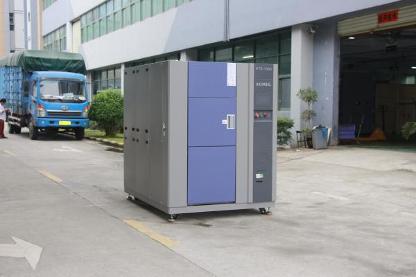 100L 3 Zone Climatic Test Chamber Semi - Hermetic Compressor Shell Tube Condenser