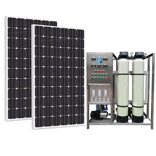 Système de purification d'eau à énergie solaire stable et automatique pour la protection de l'environnement