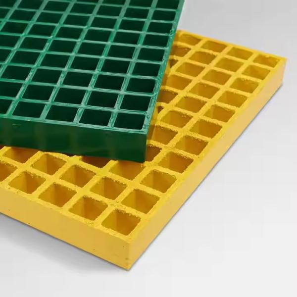 Panneaux de grille en fibre de verre de qualité Q235 Q345 à faible entretien polyvalent