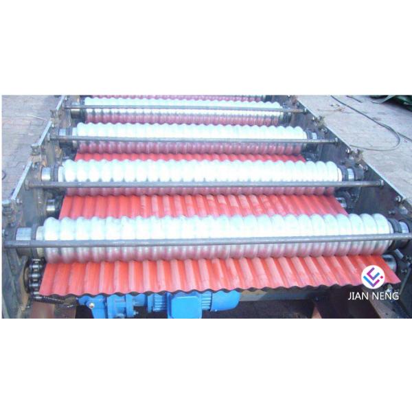 Automatic Cold Roof Forming Machine , 0.3 - 0.8mm Thickness Roll Forming Equipment