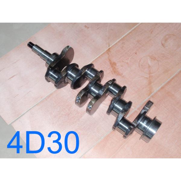 4D30 Aluminum Forged Diesel Engine Crankshaft Excavator Engine Parts High Wear Resistance