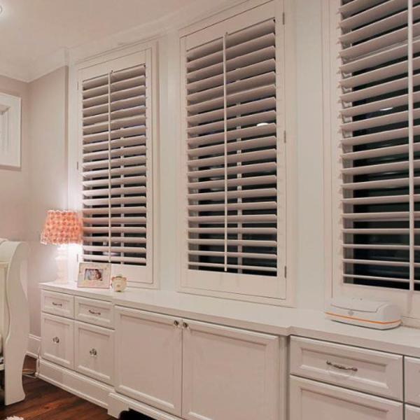Family House Straight Style Aluminium Windows with Shutter Custom Design Essential