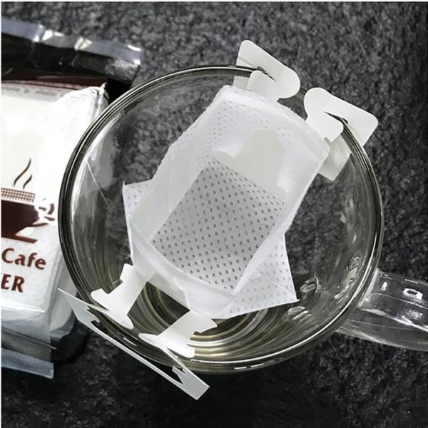 MOPP Nonwoven Sustainable Drip Coffee Filter Bags For Drink