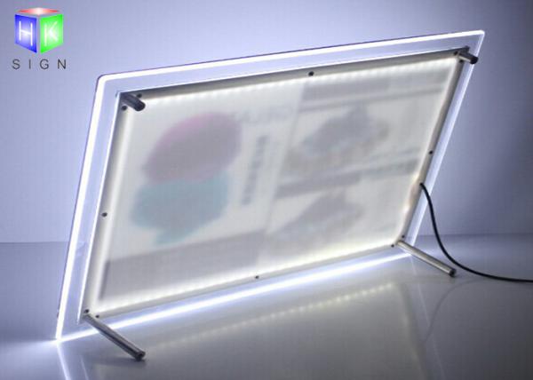 Table Stand LED Light Box Frame Sign Lightbox Illuminated Menu Boards RoHs Standards