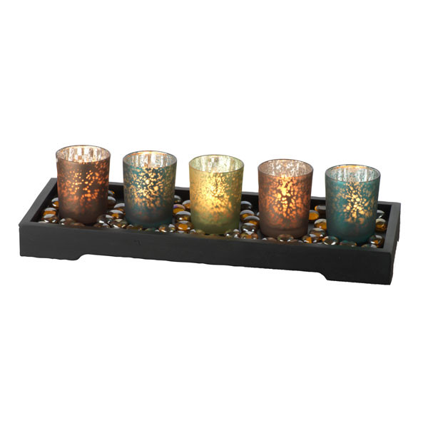 Glass Votive Candle Holder Sets