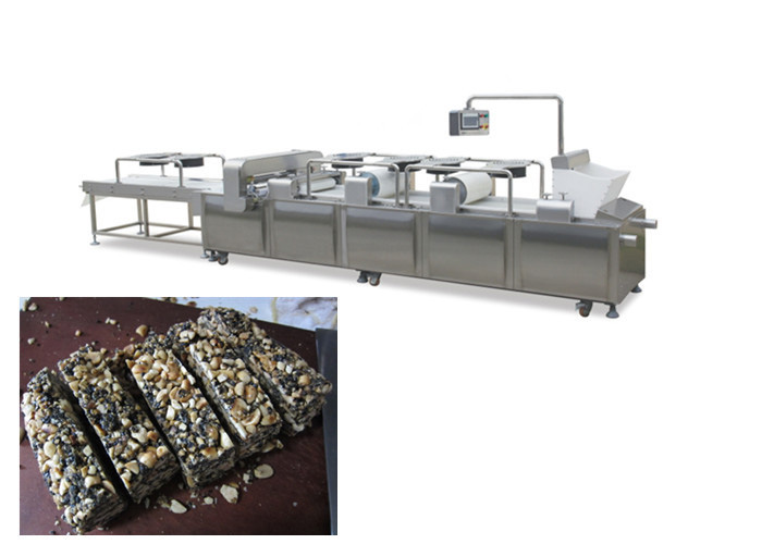 Peanut Bar Cutting Cereal Bar Making Machine Energy Nutrition Bar Processing Line