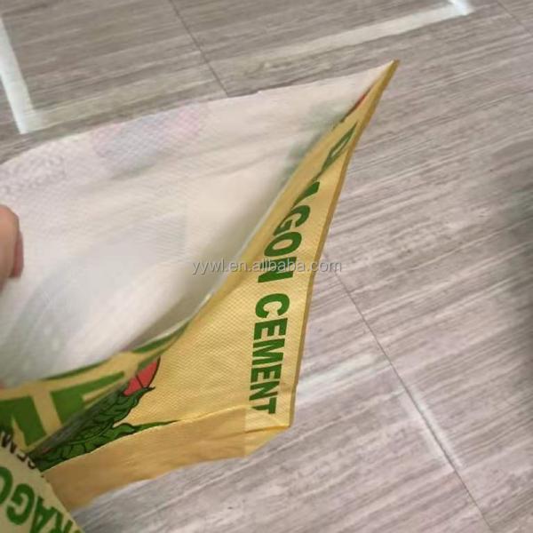 25 кг PP клапановых мешков 100 кг 50 25 из цемента полипропиленового мешка