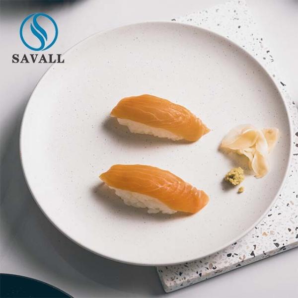 LFGB Matte Sesame Glazed Colored Porcelain Dinnerware
