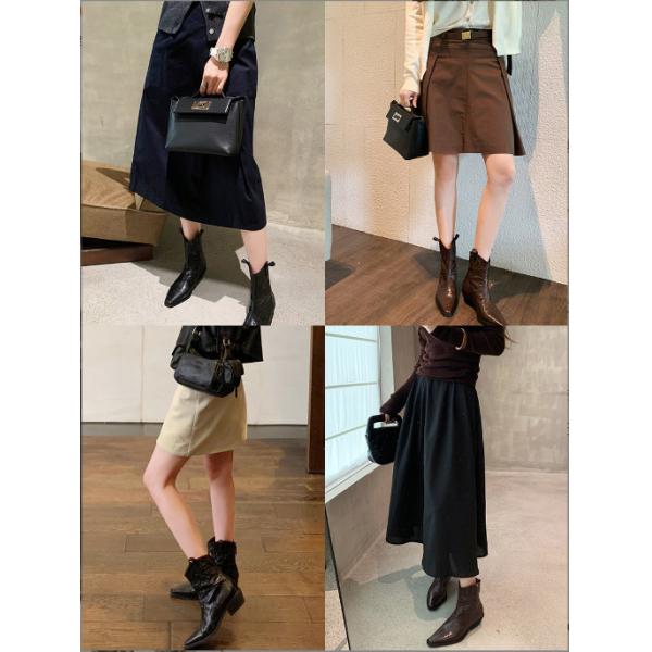 Women Boots Thin Pointed Short Boots Ankle Boots Casual Women Shoes