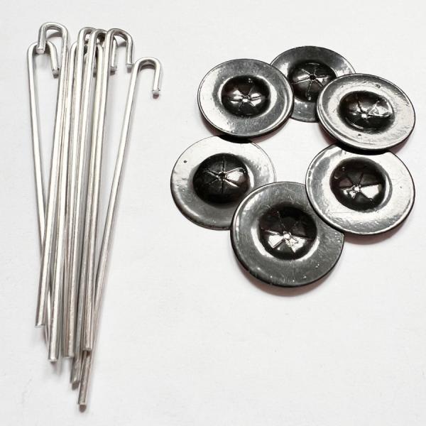 Птицезащитные солнечные панели для установки клипов УФ-излучение Черное покрытие