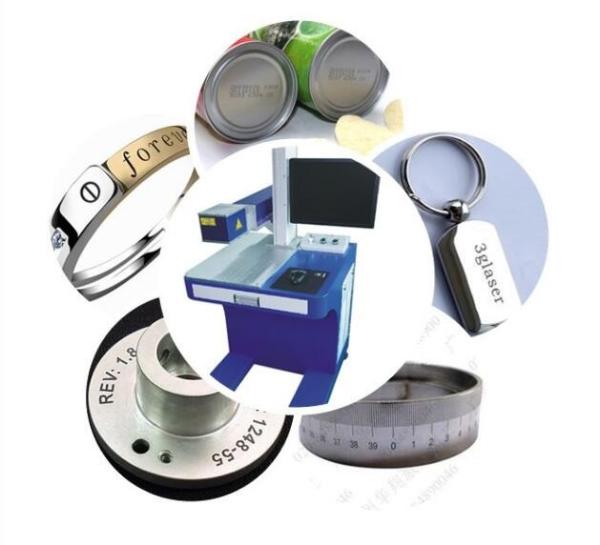 Small fiber laser marking system for Jewelry inside and outside marking