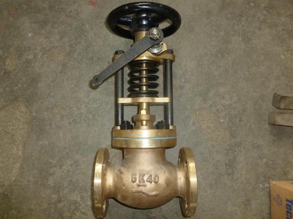 JIS Fuel Oil Tank Emergency Shut Off Valves F7399 Bronze / Cast Steel Material