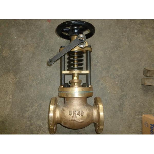 JIS Fuel Oil Tank Emergency Shut Off Valves F7399 Bronze / Cast Steel Material