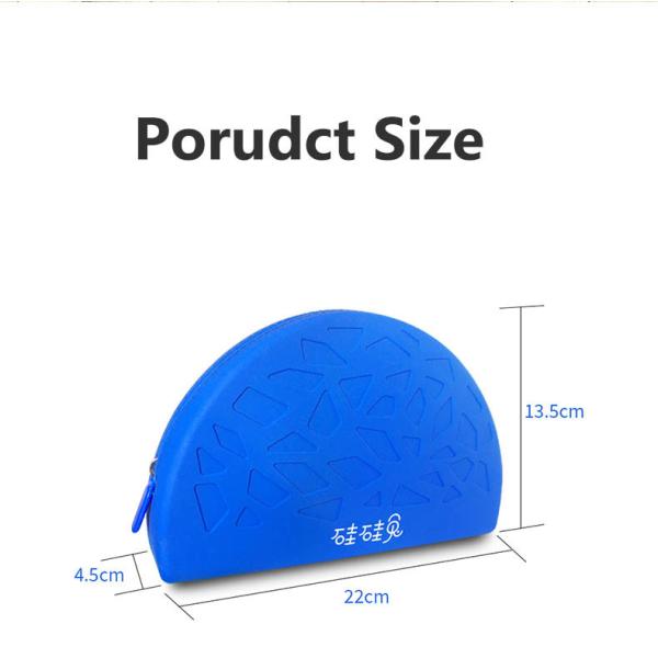 Портативная машинка мягкой водоустойчивой сумки макияжа силикона облегченная для перемещения