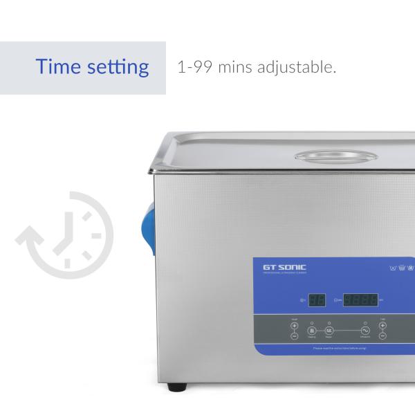 Устройство для очистки овощей на частоте 20L 40KHz с цифровым таймером для обогрева инструментов