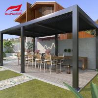 Tous les postes en acier inoxydable de pergola de jardin en extérieur imperméable à l'eau motorisé avec test Ip67