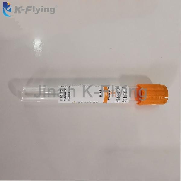 Disposable Vacuum Clot Activator Blood Collection Tube 5ml 6ml 7ml 8ml 9ml