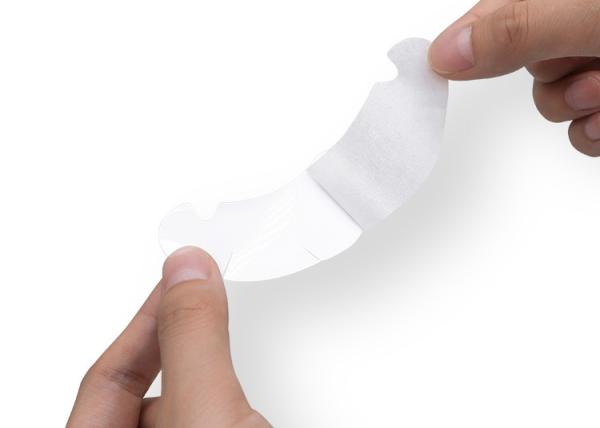 Customized Logo Eye Strips Water Gel Lint Free Eye Strips For Eyelash Extensions Wholesale Gel Eye Strips in Pouches
