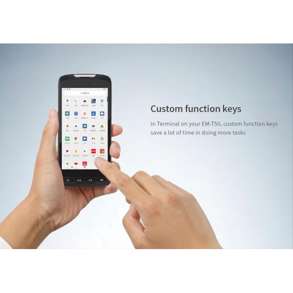 EM-T50 43G/4G/Bluetooth/GPS/NFC Emdoor 5 дюймовый прочный портативный компьютер с ОС Android 11