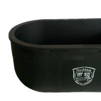 15.5 kg Capacidade Potes de fusão de cristais Tipo oval Com resistência a choques térmicos