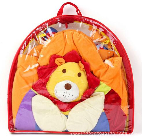 Orange Lion Baby Play Gyms / Baby Musical Play Gym Professional