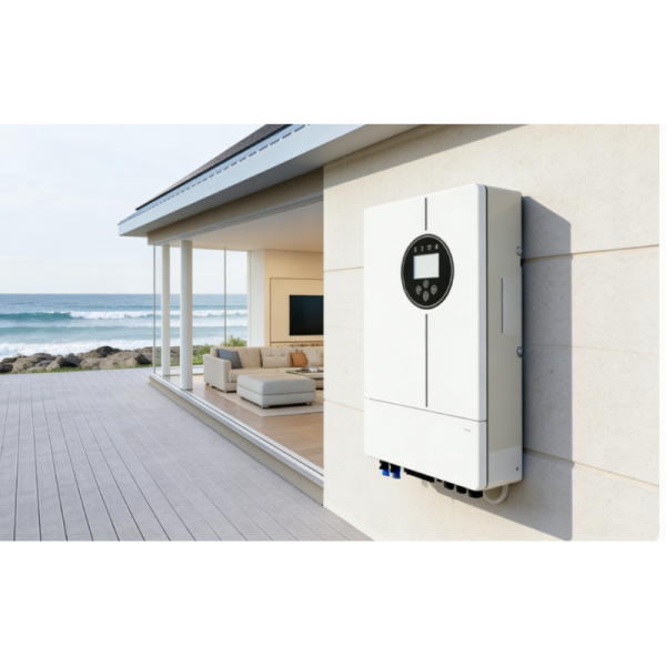 House 6KW Hybrid Inverter On Grid IP65 Enclosure Bidirectional Power Control