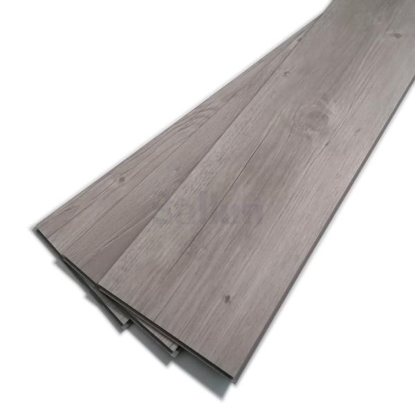 Commercial Grade Gray Vinyl Flooring with Uniclick System and Waterproof PVC Veneer