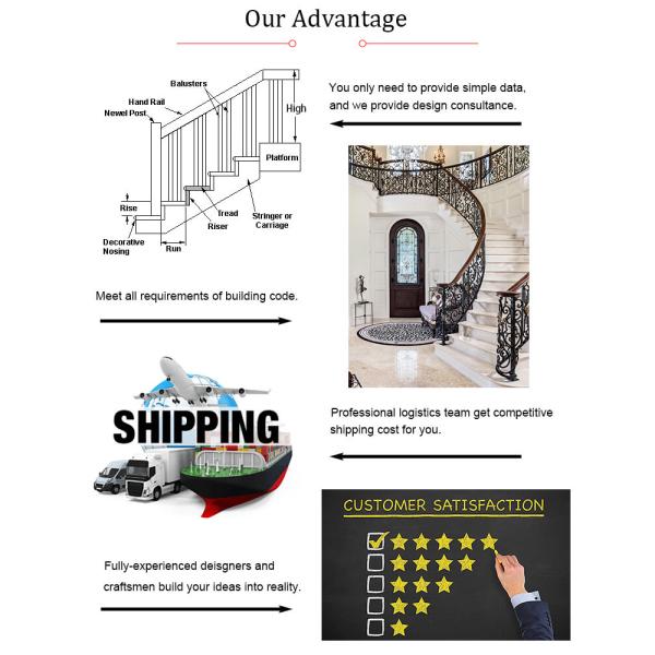 12 мм закаленное стекло из кованого железа деревянная изогнутая лестница для железной балюстрады