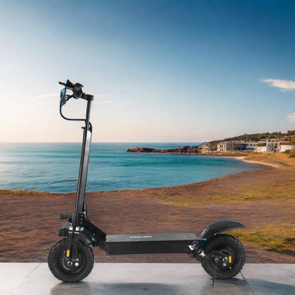 11 Scooter Elétrico Unisex Off-Road sem Tubos Frente e Atrás 800W 1000W*2 60V18ah