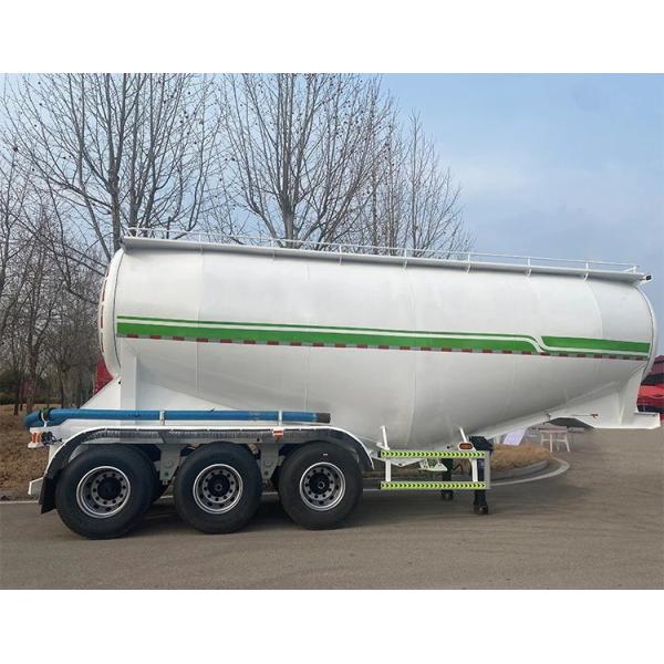3 Axles Dry Bulk Cement Trailer Semi Trailer Cement Powder Trailer